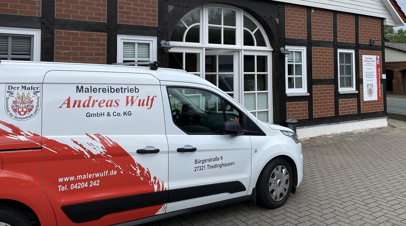 Malereibetrieb Andreas Wulf | Büro und Ausstellung Malereibetrieb Andreas Wulf | Büro und Ausstellung
